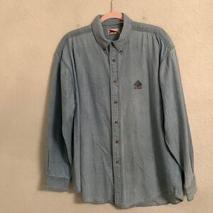 Vintage Pro Elite The Piramid Embroidered Denim Size L